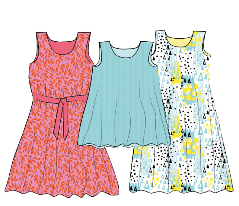 E-Book Top/Kleid „Malta" Gr. 34-52 *A4 und A0 Datei* image number 2