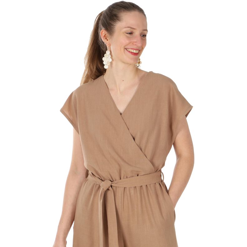 FRAU ZITA  - Jumpsuit in Wickeloptik  XS-XXL image number 7