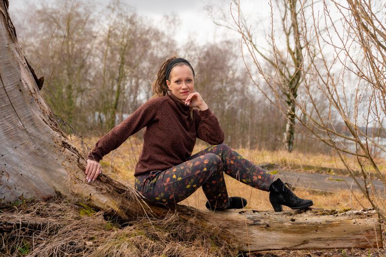 Jogpants Kyla Jerseyhose  Loungewear PDF Schnittmuster 34-50 image number 9