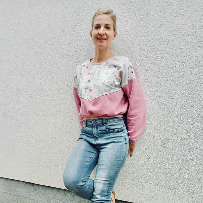 Unisex Sweater mit Reißverschluss Kragen BUKA ♥ Gr. XS-XXXL image number 5