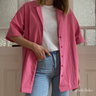 Lockere Bluse mit Reverskragen thumbnail number 7