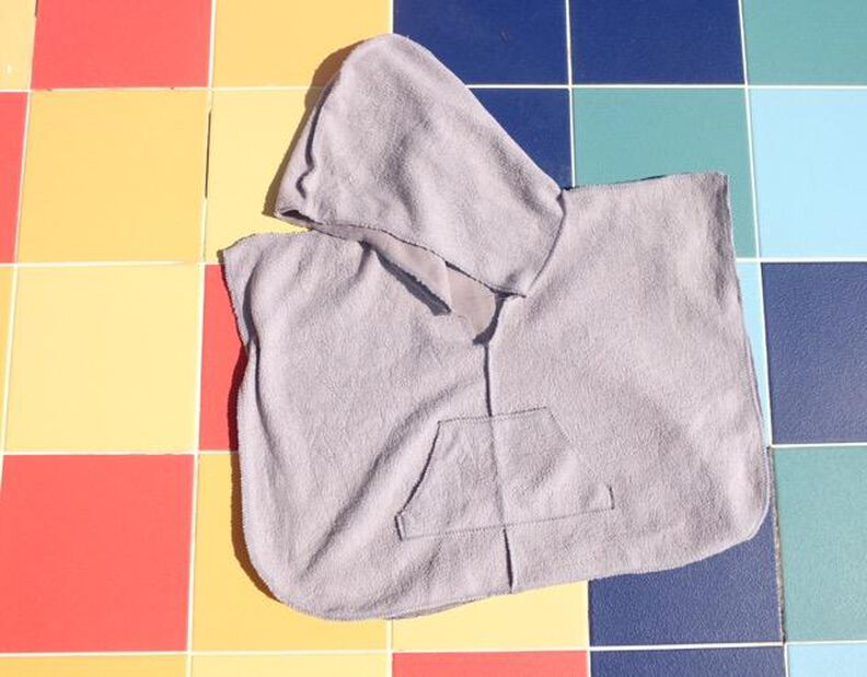 Poncho/Badeponcho "Franzi", Gr. 110-152 image number 8