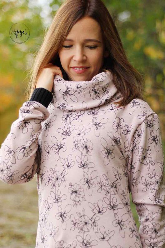 Kleid / Pullover Thyra Nähanleitung 2 Kragen Gr. 58-46 image number 6