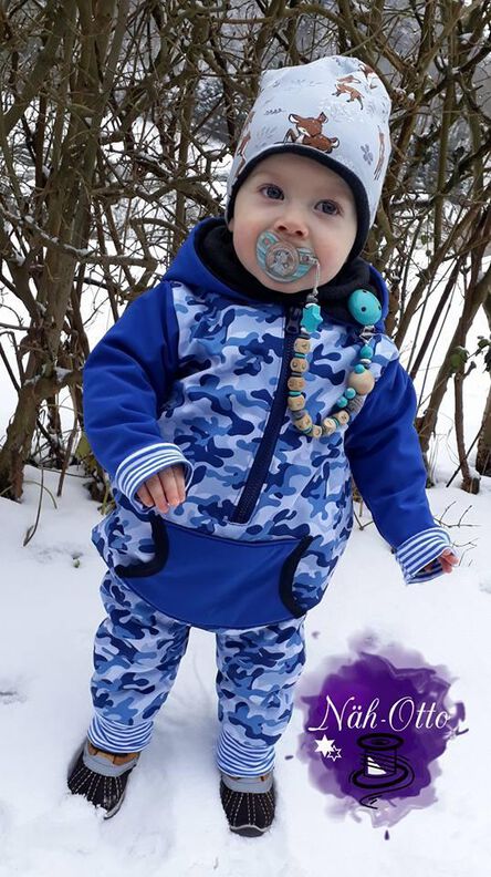 OUTDOOR-EINTEILER ONEPIECE ONESIE FÜR KINDER GR 56 - 98 image number 10