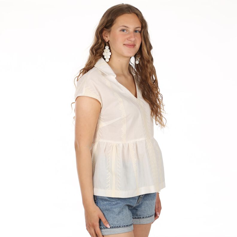 FRAU ANETT - Blusetop mit Volant XS-XXL image number 2