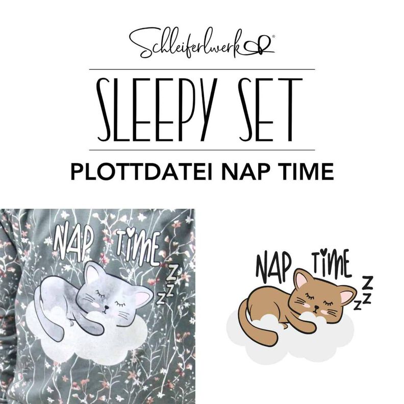 Sleepy Plotterdatei Nap Time  | Schleiferlwerk  image number 1