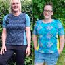 Damen Shirt mit Teilung KEREN ♥ Gr. XS-XXL thumbnail number 6