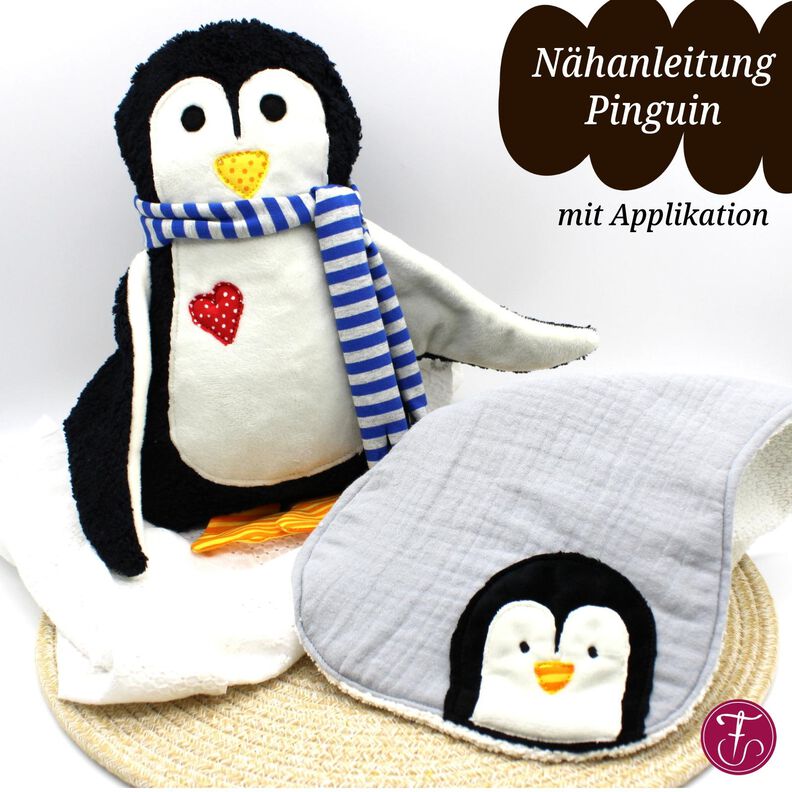 Nähanleitung Pinguin mit Applikation image number 1