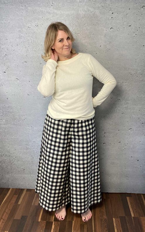 Culotte, Hosenrock (32-56) AZUR Damen Schnittmuster image number 7