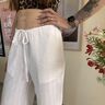 Mid Waist Stoffhose  thumbnail number 9