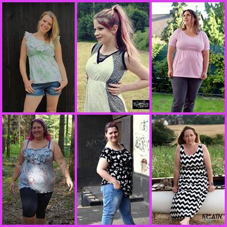 Loria Kleid, Shirt und Top Gr. 32 bis 52 image number 9