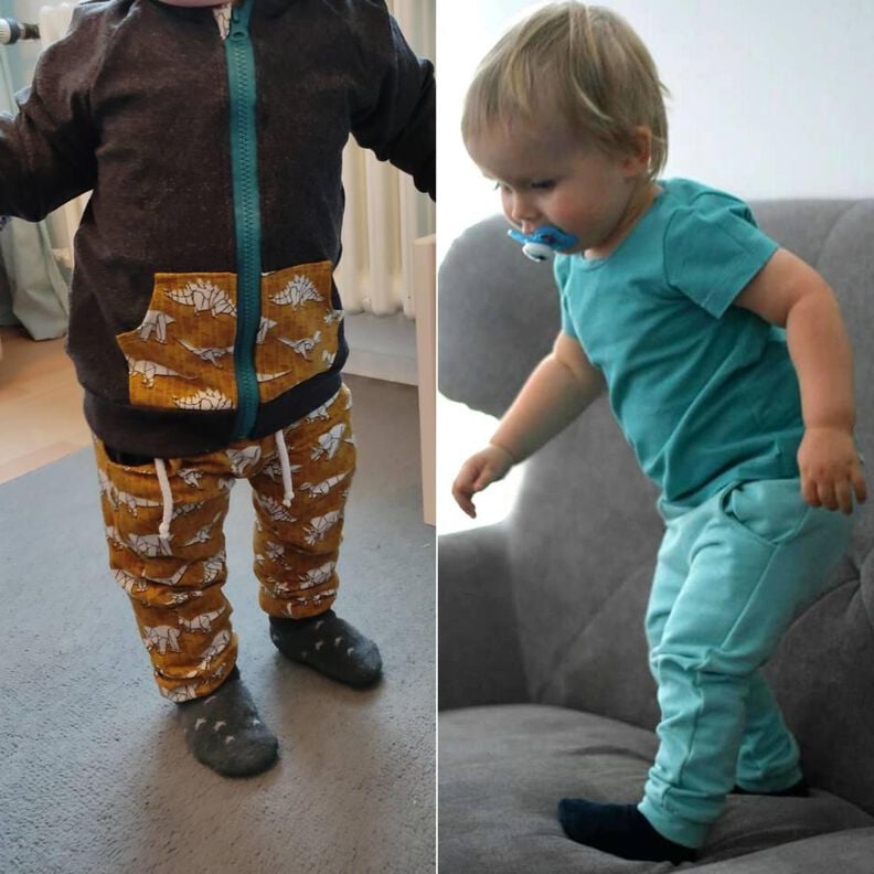 Baby Jogging Hose verschiedene Taschen SANTAI ♥ Gr. 56-98 image number 4