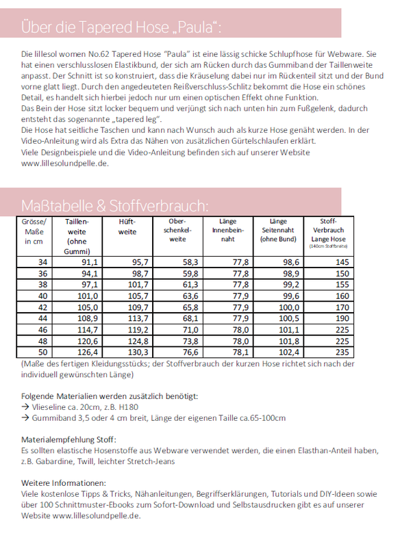  Ebook / Schnittmuster Hose "Paula" *mit A0-Datei + Video* image number 9