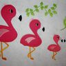 Flamingo Stickdatei 2.0 thumbnail number 3
