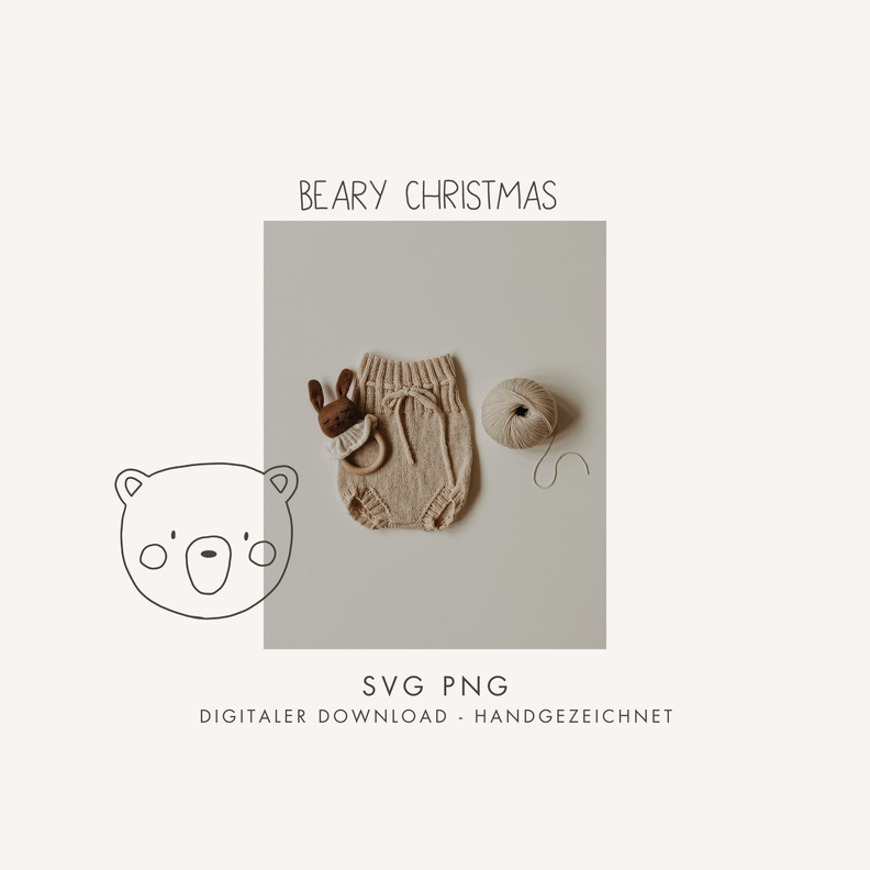 Plotter- und Laserdatei "BEARY CHRISTMAS" image number 9