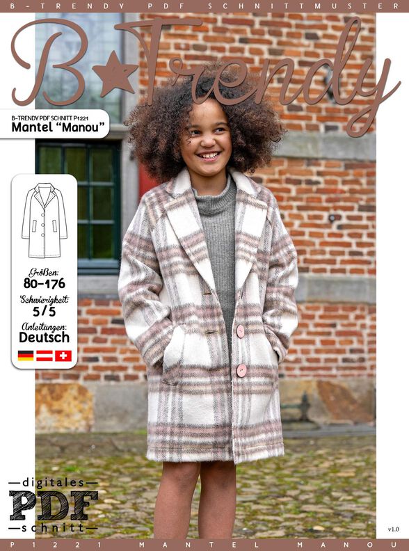 Mantel Manou + Schnitt image number 2