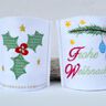 ITH Stickdatei LED Cover Weihnachten 4er SET 10x10cm Rahmen thumbnail number 2