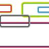 Rechteck Rahmen mit doppeltem Rand Stickdatei  thumbnail number 5