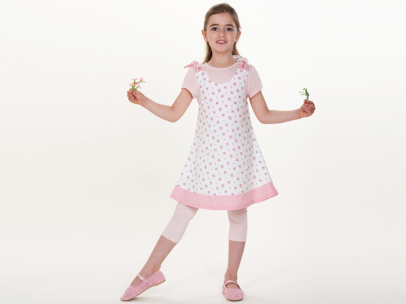  Schnittmuster Kleid für Mädchen in 3 Modellvarianten image number 11