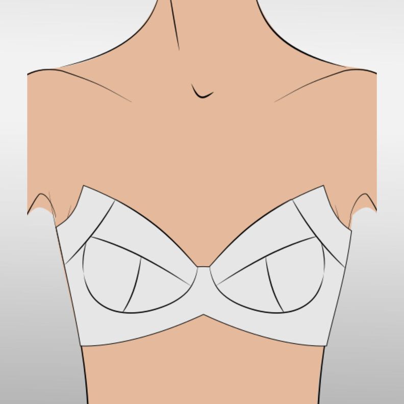 Conny - BH-Schalen für die normale Brust 1-10 image number 3