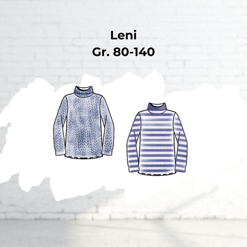 Schnittmuster Kinder Shirt Leni "minni" Gr. 80-140 image number 10