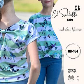 Schnittmuster Shirt El Schluffo Gr. 80-164