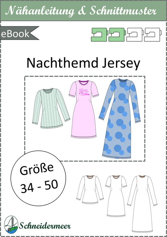 Jerseykleid, Shirt & Nachthemd (Gr. 34–50) / Bu 80-116 image number 9