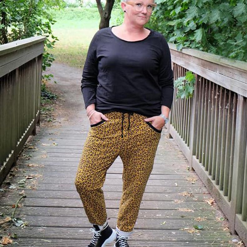 Sweathose (34-56) CALMA Damen Hose Schnittmuster image number 1