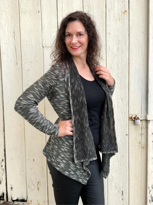Jacke Jazzy Gr. 34-52, PDF-Schnitt A4, A0 und Anleitung image number 8