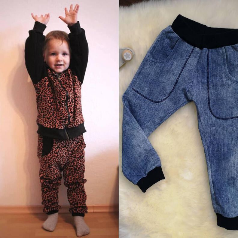Baby Jogging Hose verschiedene Taschen  SANTAI ♥ Gr. 56-98 image number 3