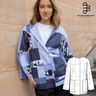 Patchwork Kimono Schnitt mit Videoanleitung Gr. XS-XL thumbnail number 1