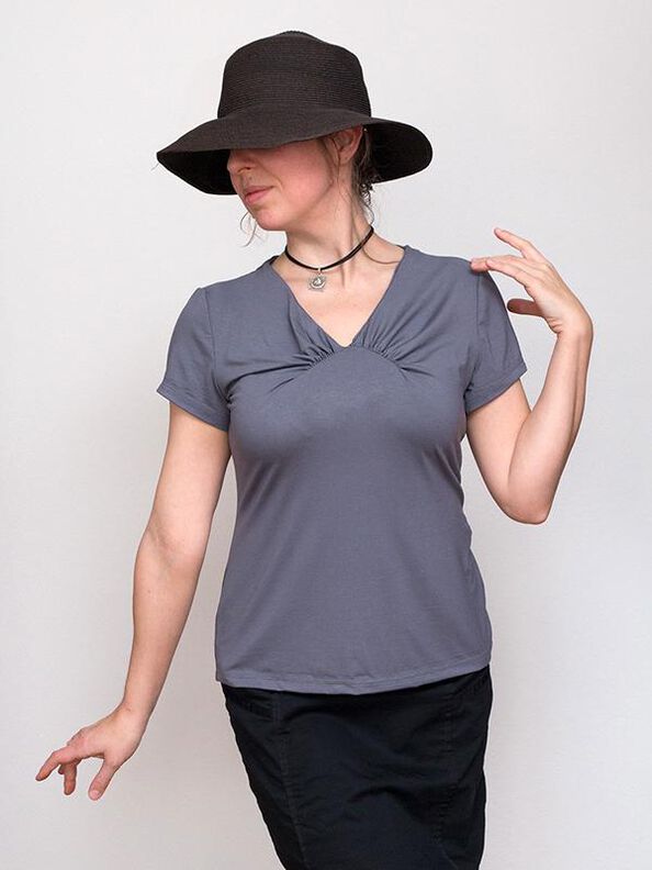 Shirt oder Kleid Petite YELDA Gr. 34-50 PDF-A4, A0+BEAMER image number 6