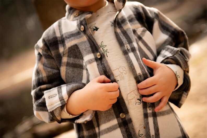 Kinder Hemdjacke P0723- Poppy Magazine 23 image number 4