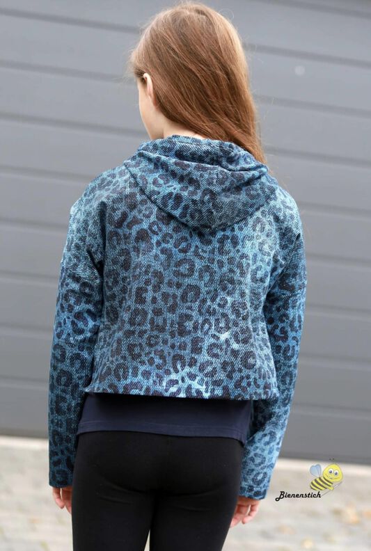 E-Book cropped Hoodie Gr. 104 - 140 image number 2