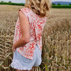 Top, Bluse GOIABA (34-56) Damen Schnittmuster