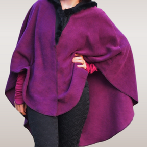 Jape - Poncho/Cape mit Schalkragen 34-56