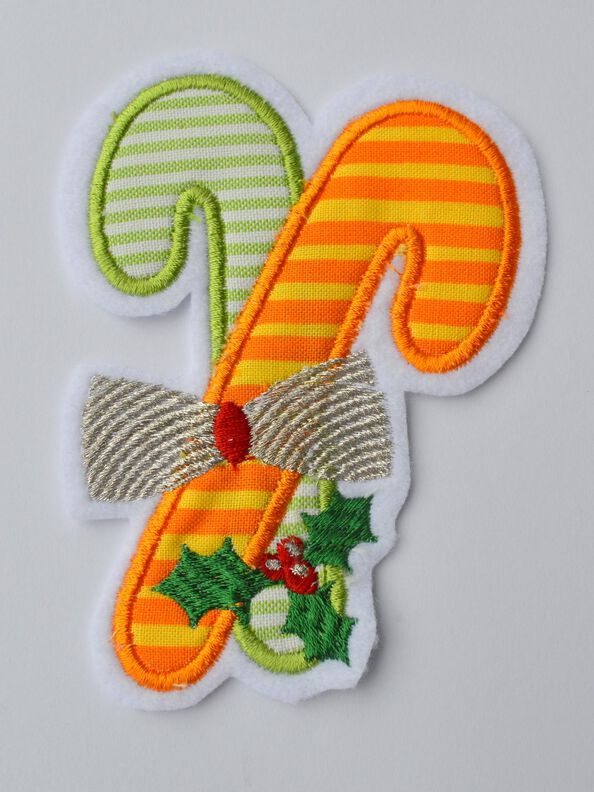 Stickdatei weihnachtliche Applikationen 9er SET 10x10cm image number 3