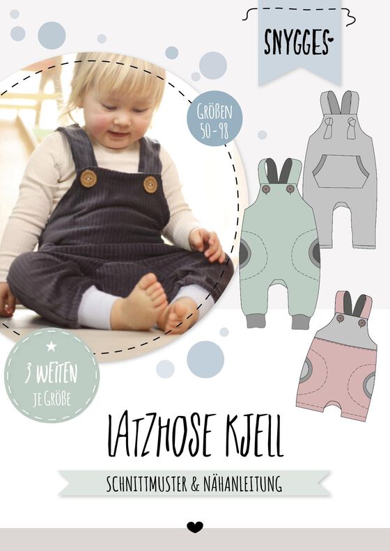LATZHOSE "KJELL" - Schnittmuster und Anleitung image number 2