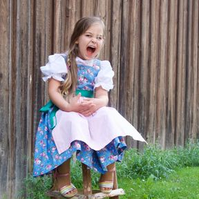 Kinderdirndl Resli 1 Gr. 80 -140 Schnittmuster