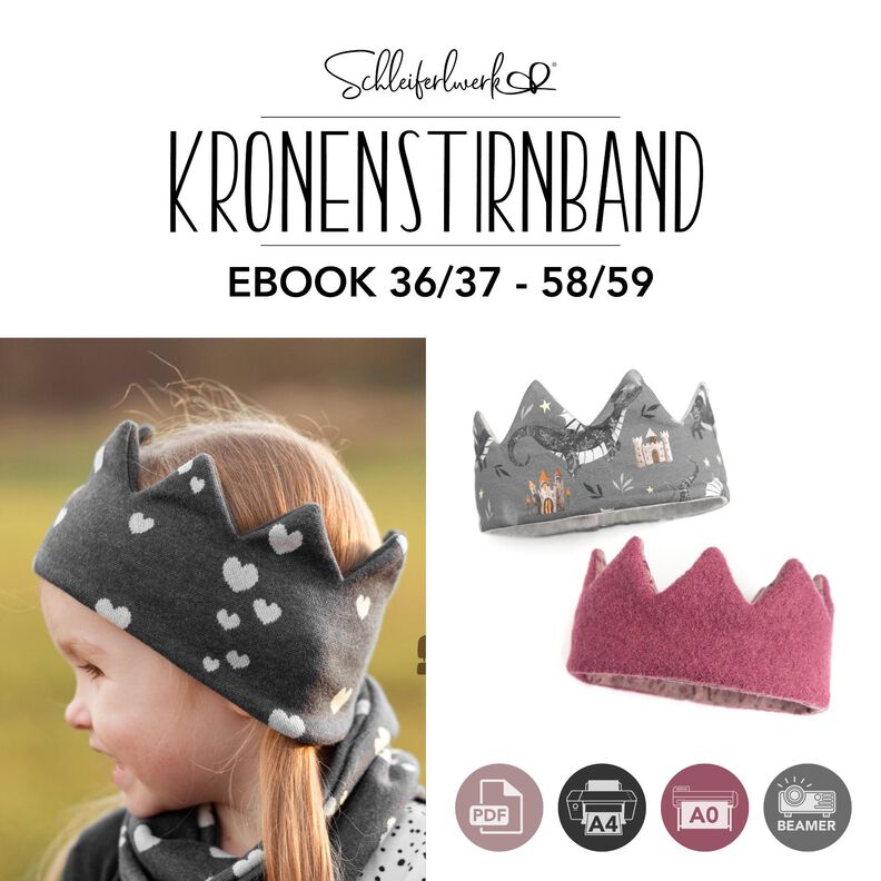 Kronenstirnband | Schleiferlwerk | eBook | 36/37 – 58/59 image number 1