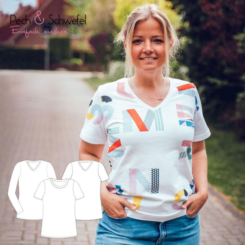 E-Book T-Shirt „Köln Gr. 34-52 *A4 und A0 Datei* image number 1