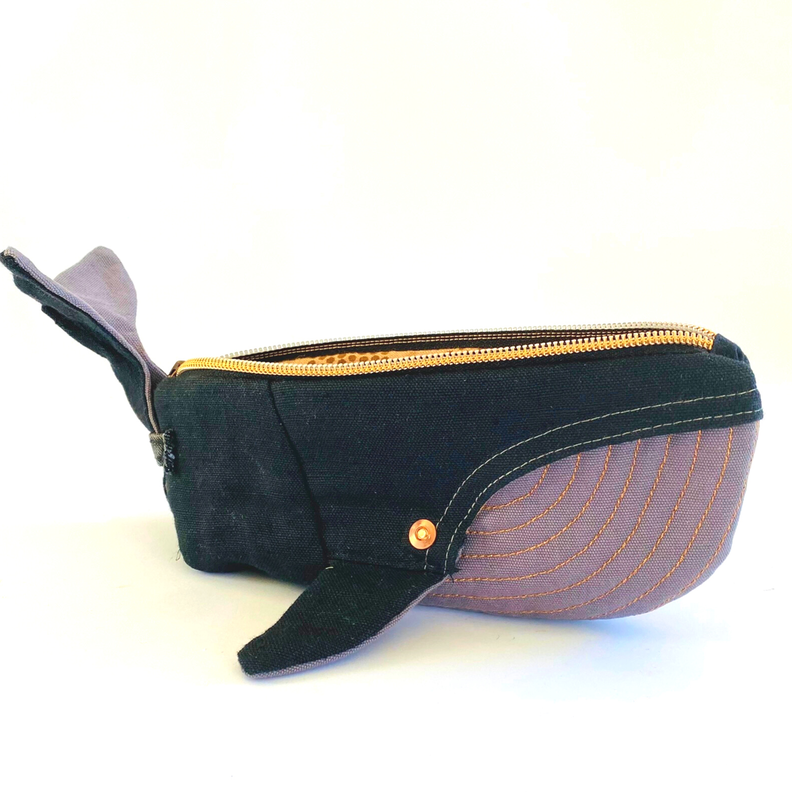 Wal-Federmäppchen, Jeans Upcycling und Stoffreste image number 7