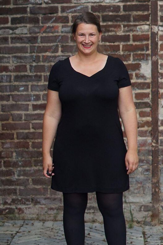 Basic Kleid, Shirt (46-60) VITORIA Damen Schnittmuster image number 2