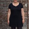 Basic Kleid, Shirt (46-60) VITORIA Damen Schnittmuster thumbnail number 2