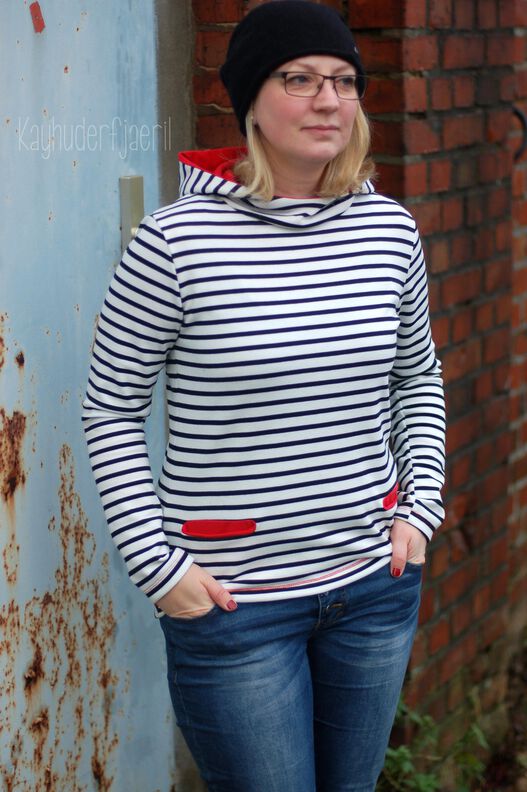 ebook Kapuzenshirt Frau Liv  image number 6