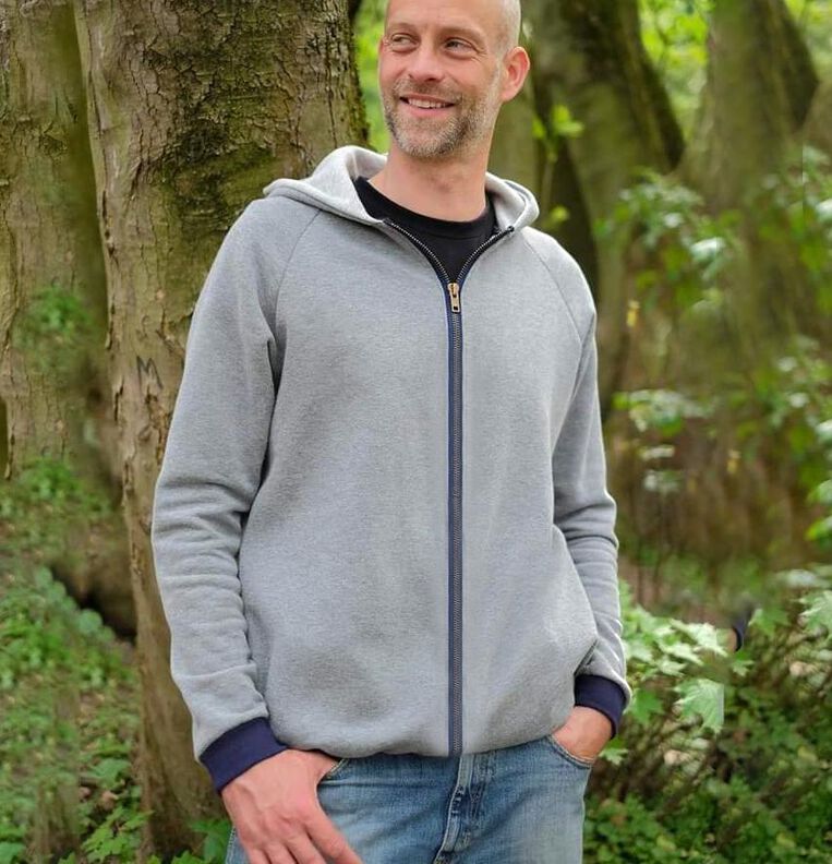 Hoodie, Sweatjacke (XXS-5XL)  CACTUS Unisex Schnittmuster image number 8