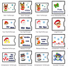 Geschenkverpackung Stickdatei ITH 13x18cm thumbnail number 4