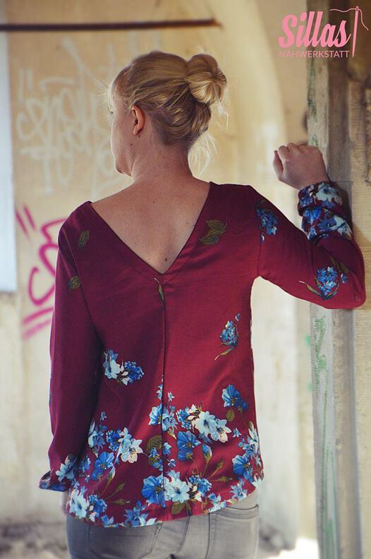 Kleid/Bluse Damen - Schnittmuster Gr. 32-54 - meine AVA #55 image number 6