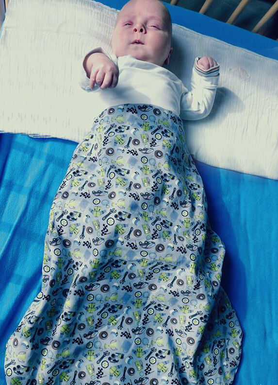 Pucksack, Schlafsack NOVO (0-7 Monate) Baby Schnittmuster image number 3