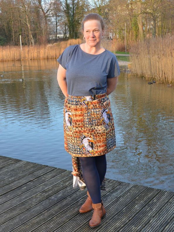 WOMAN`S SKIRT ALEA, Ebook und Schnittmuster, Größe 34-50 image number 8